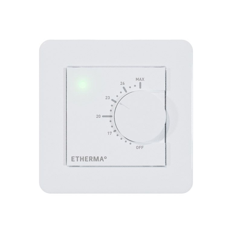 Etherma DS Vloerverwarming Thermostaat eTwist - 200 x 50 cm - 160 Watt - 1,0 m²