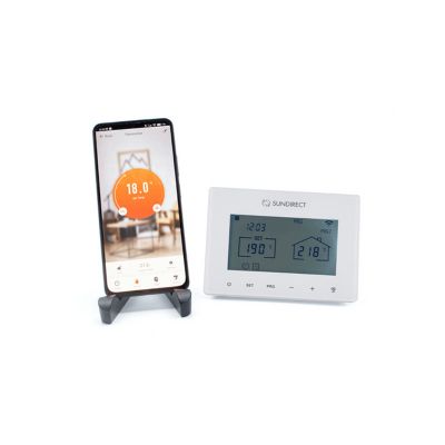 Sundirect Smart 2.0 Pro Thermostaat, bedienbaar met telefoon